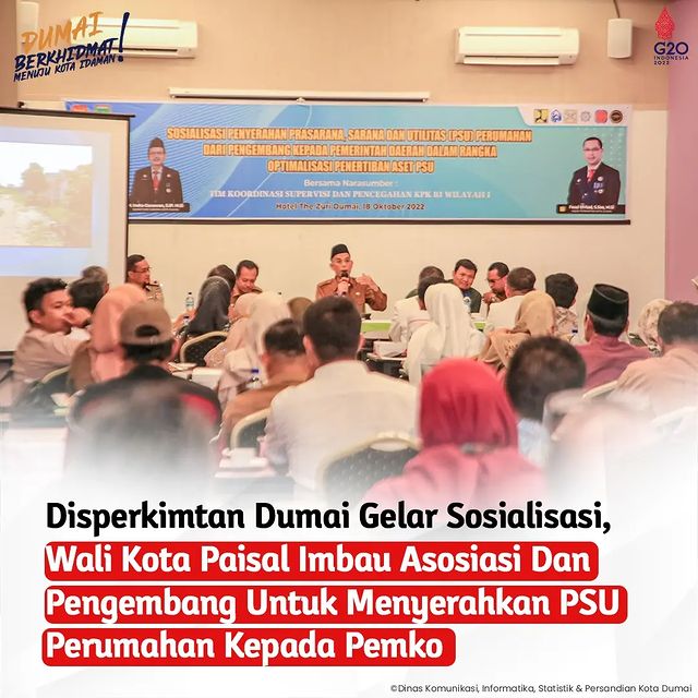 SOSIALISASI PENYERAHAN PSU