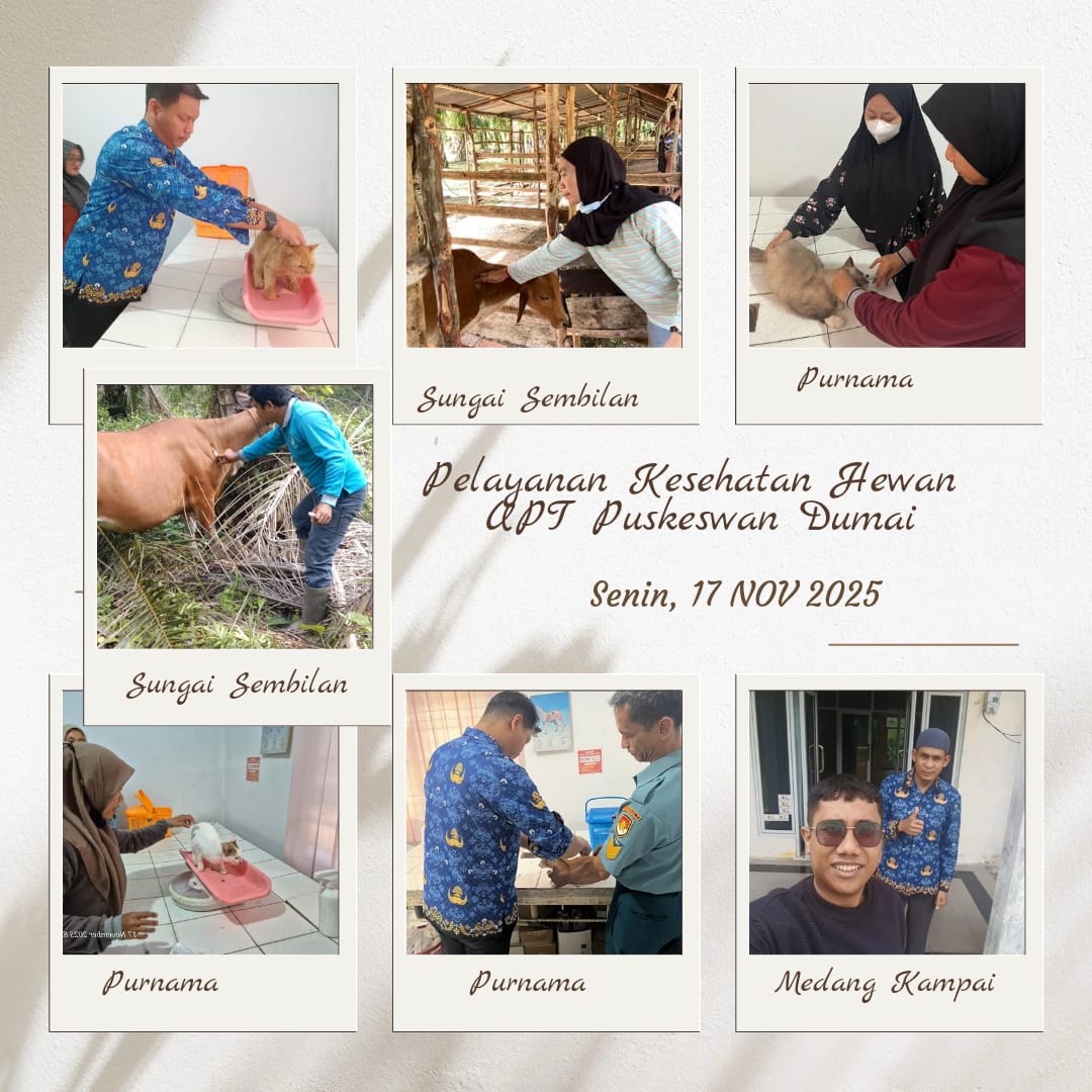 PELAYANAN KESEHATAN HEWAN UPT PUSKESWAN DUMAI